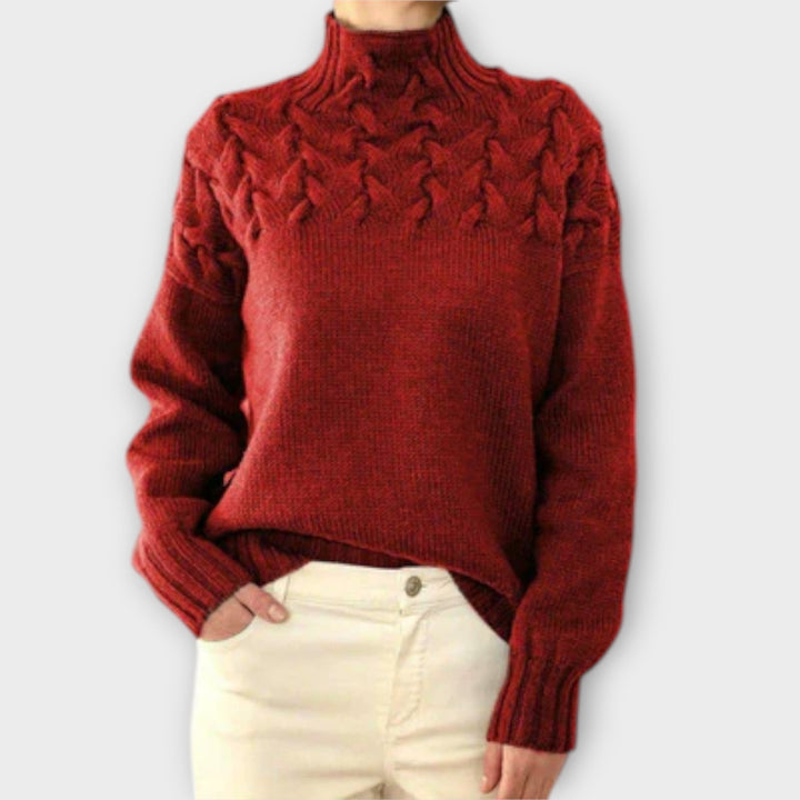Kathrin | Warm Knitted Turtleneck