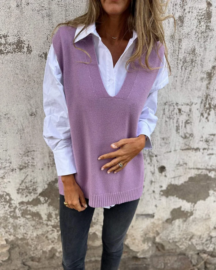Rianna | Knit Sweater Vest