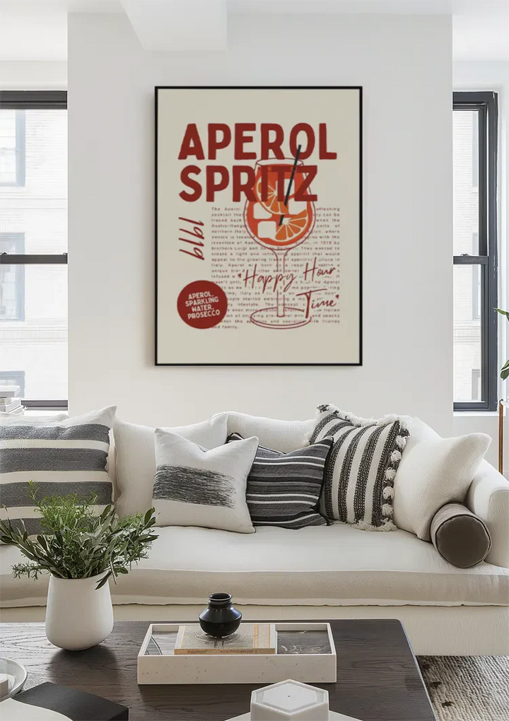 Aperol Spritz Schilderij