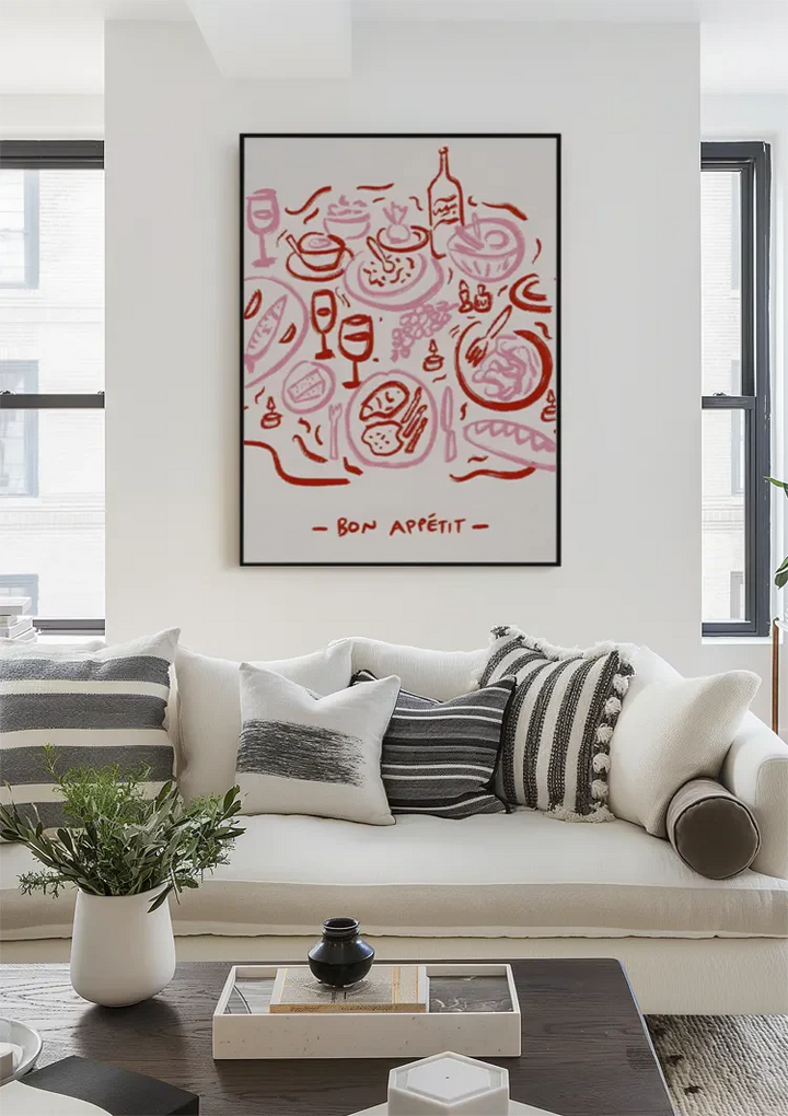Bon Appétit Schilderij