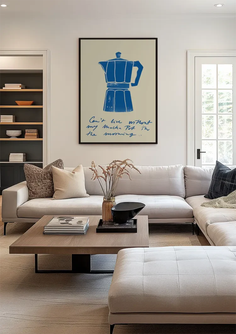 Can't Live Without My Moka Pot Schilderij