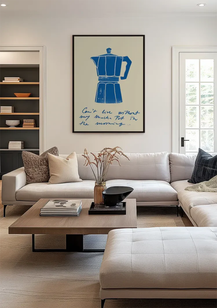 Can't Live Without My Moka Pot Schilderij