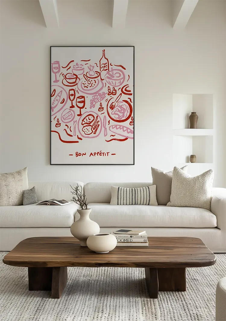 Bon Appétit Schilderij