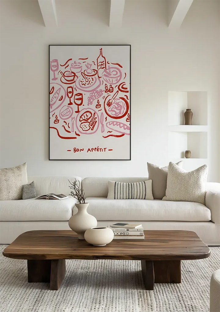 Bon Appétit Schilderij