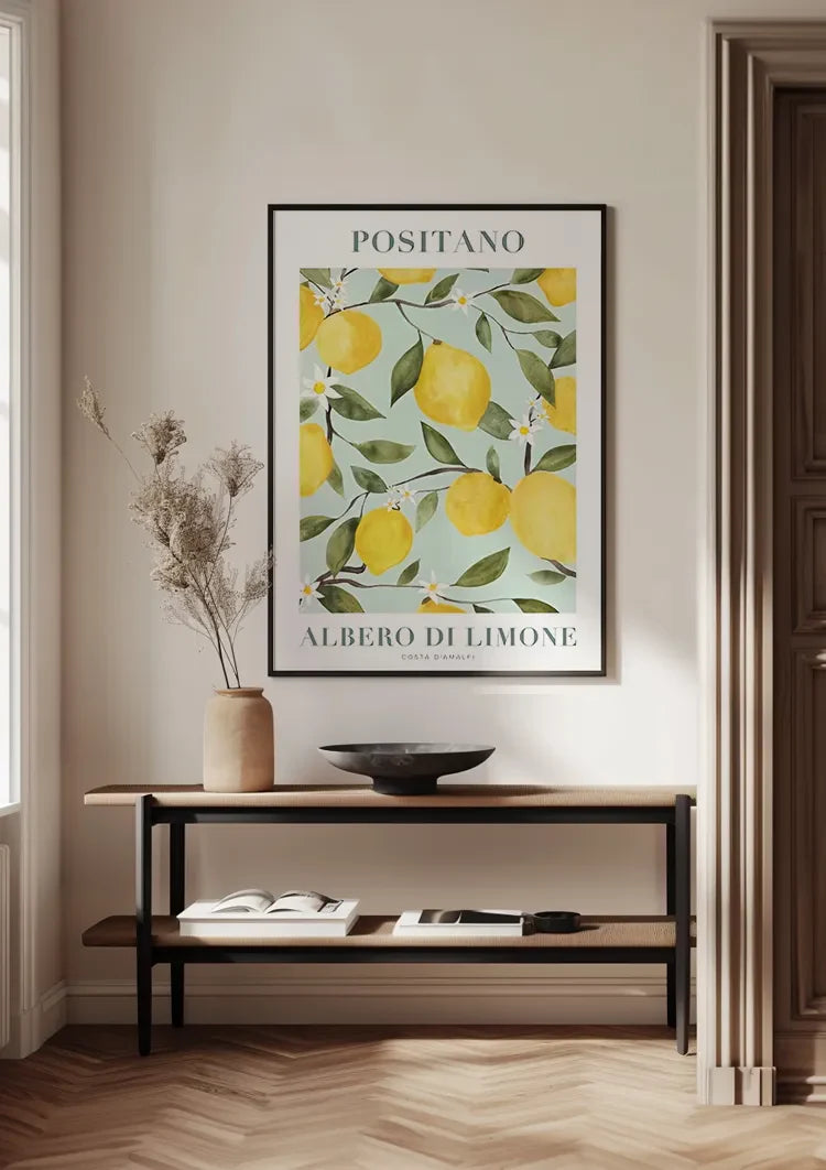 Positano Albero Di Limone Schilderij