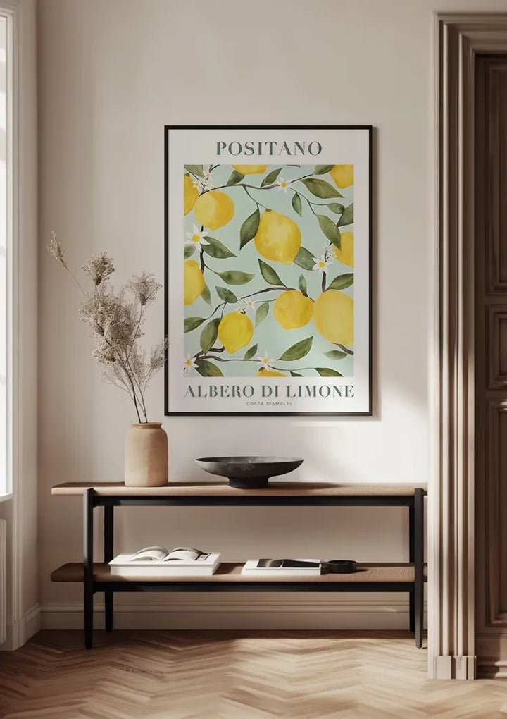 Positano Albero Di Limone Schilderij