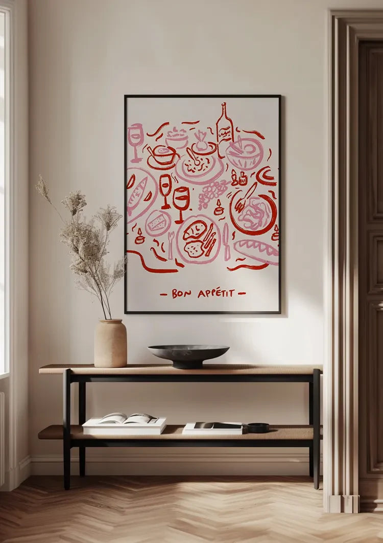 Bon Appétit Schilderij