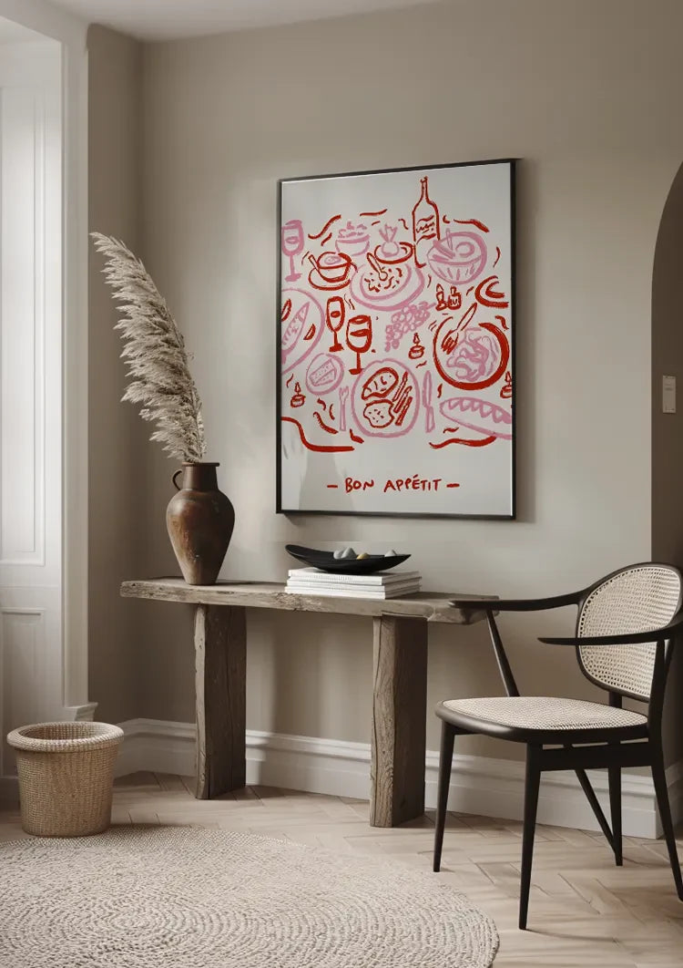 Bon Appétit Schilderij
