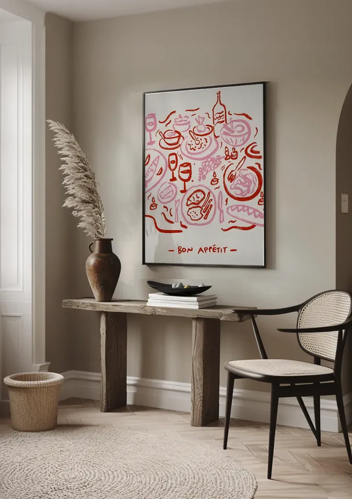 Bon Appétit Schilderij
