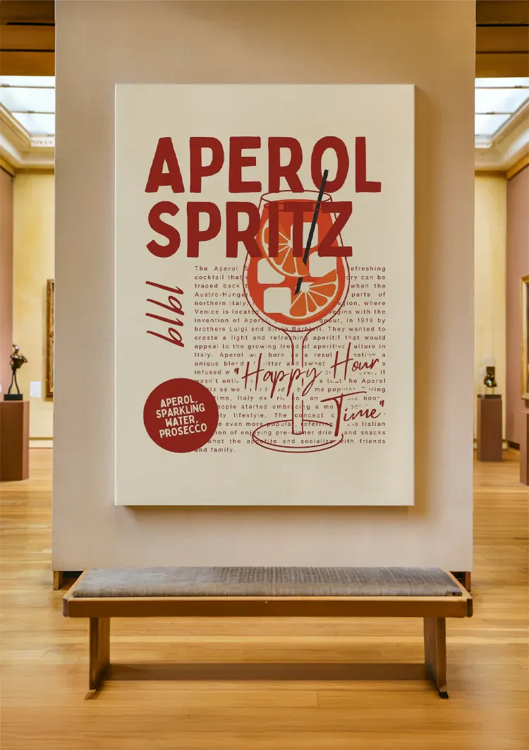 Aperol Spritz Schilderij