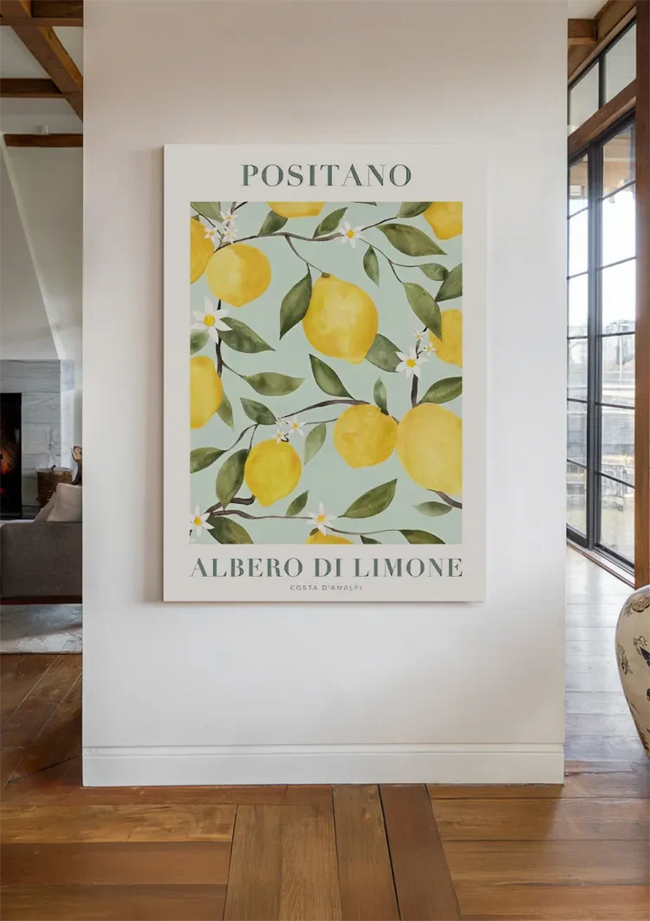 Positano Albero Di Limone Schilderij