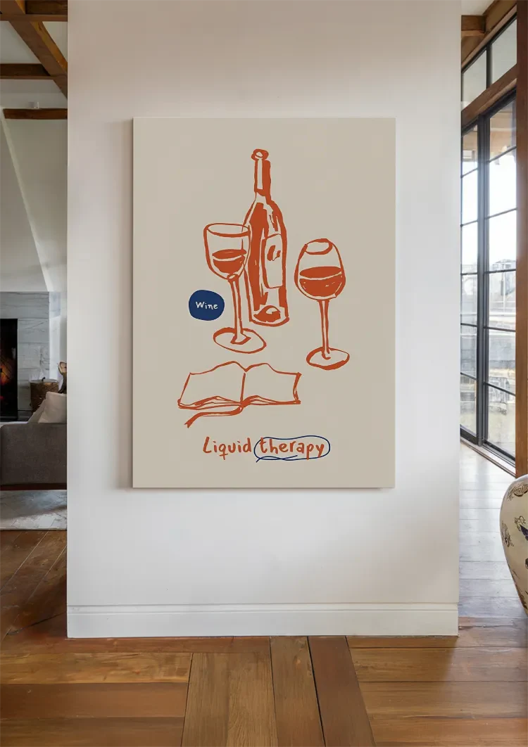 Liquid Therapy Schilderij