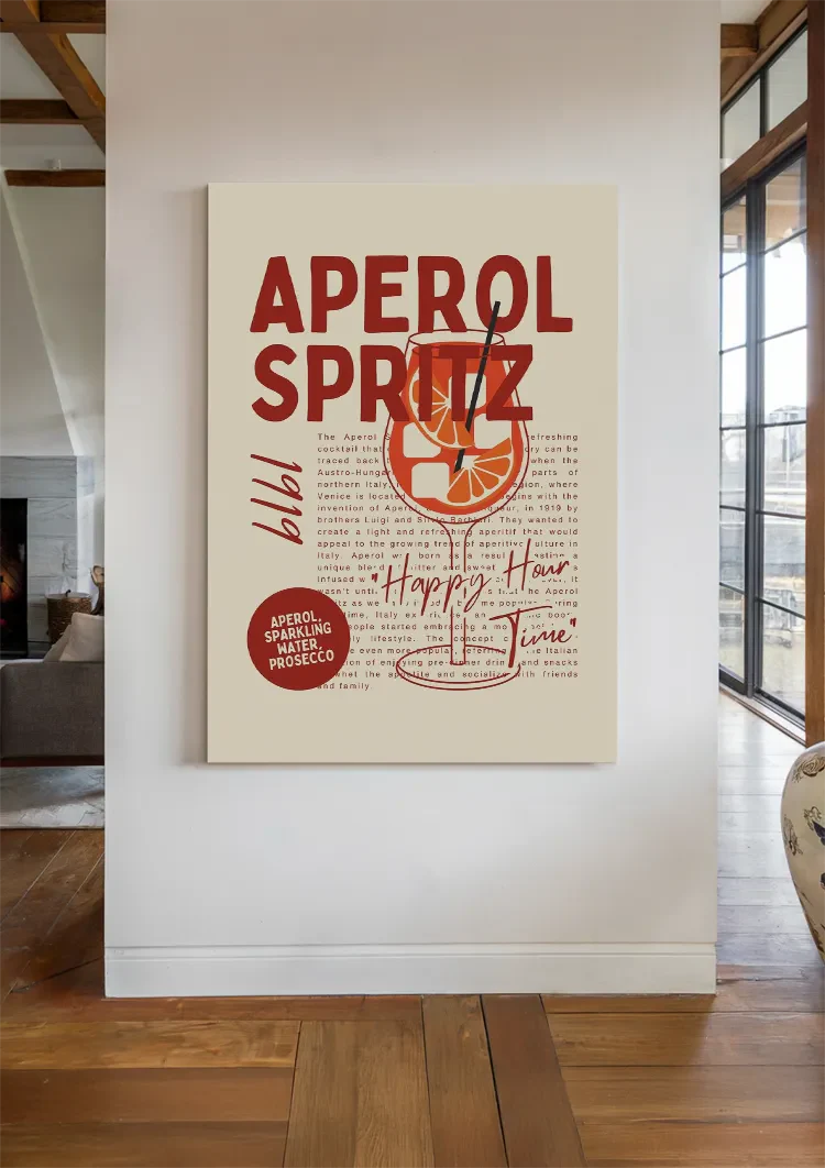 Aperol Spritz Schilderij