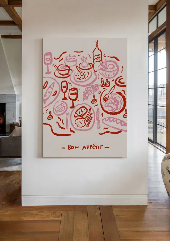 Bon Appétit Schilderij