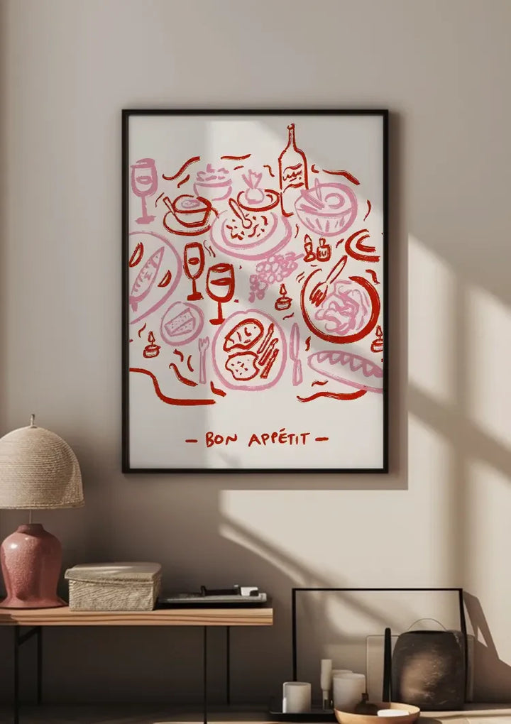Bon Appétit Schilderij