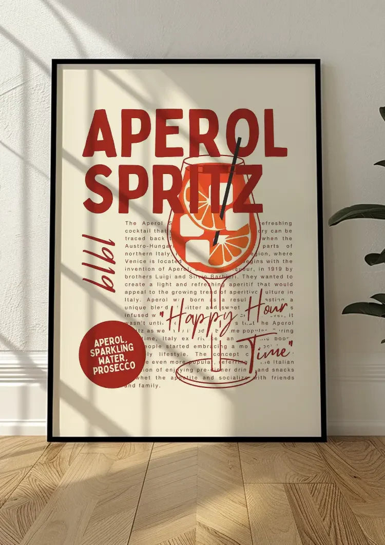 Aperol Spritz Schilderij