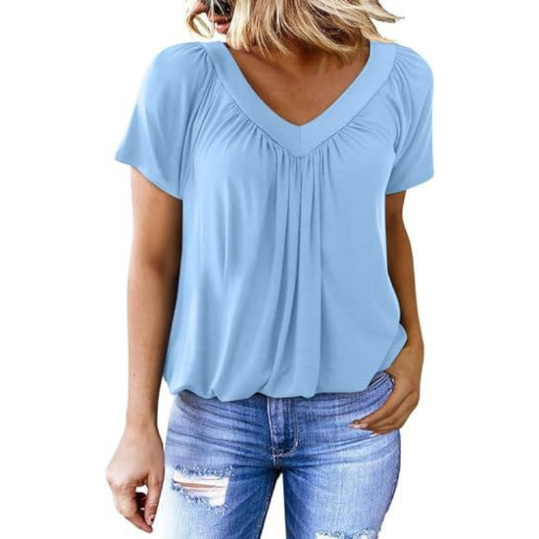 KATHLEEN™ - Casual V-Neck Top