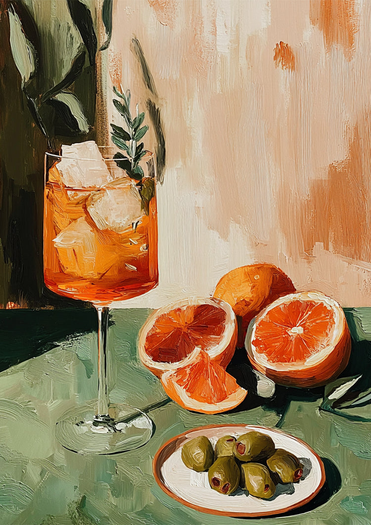 Cocktail Moment Schilderij