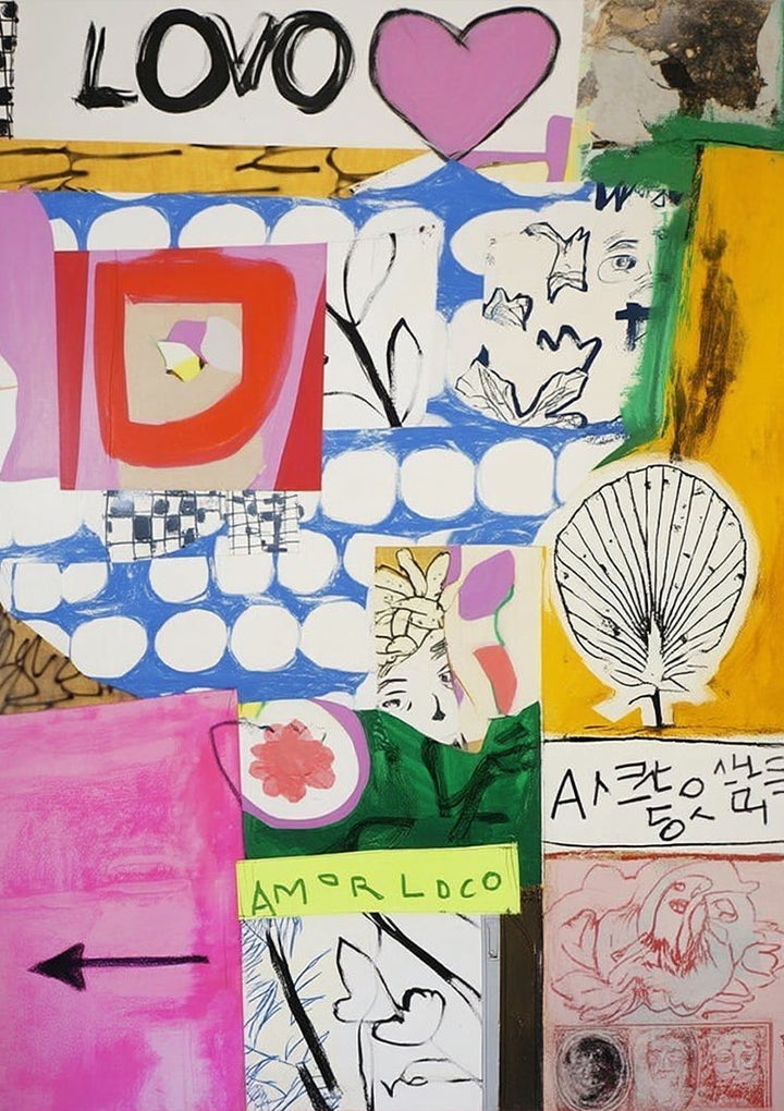 Amor Loco Schilderij