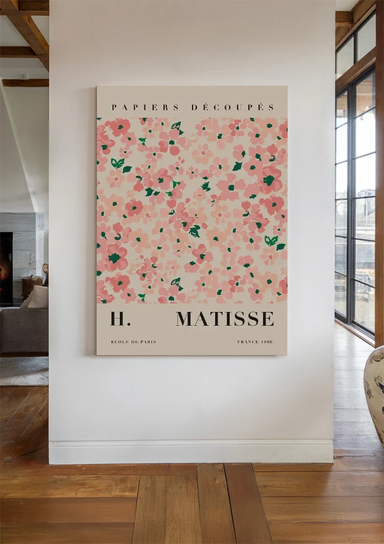 Papiers Découpés Schilderij