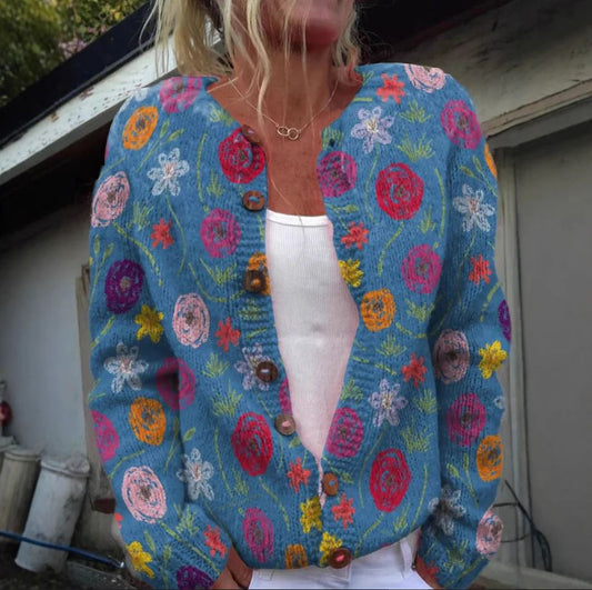 Anneli | Floral Cardigan