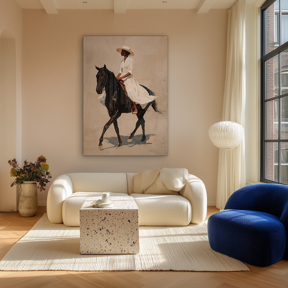 White Passage Schilderij