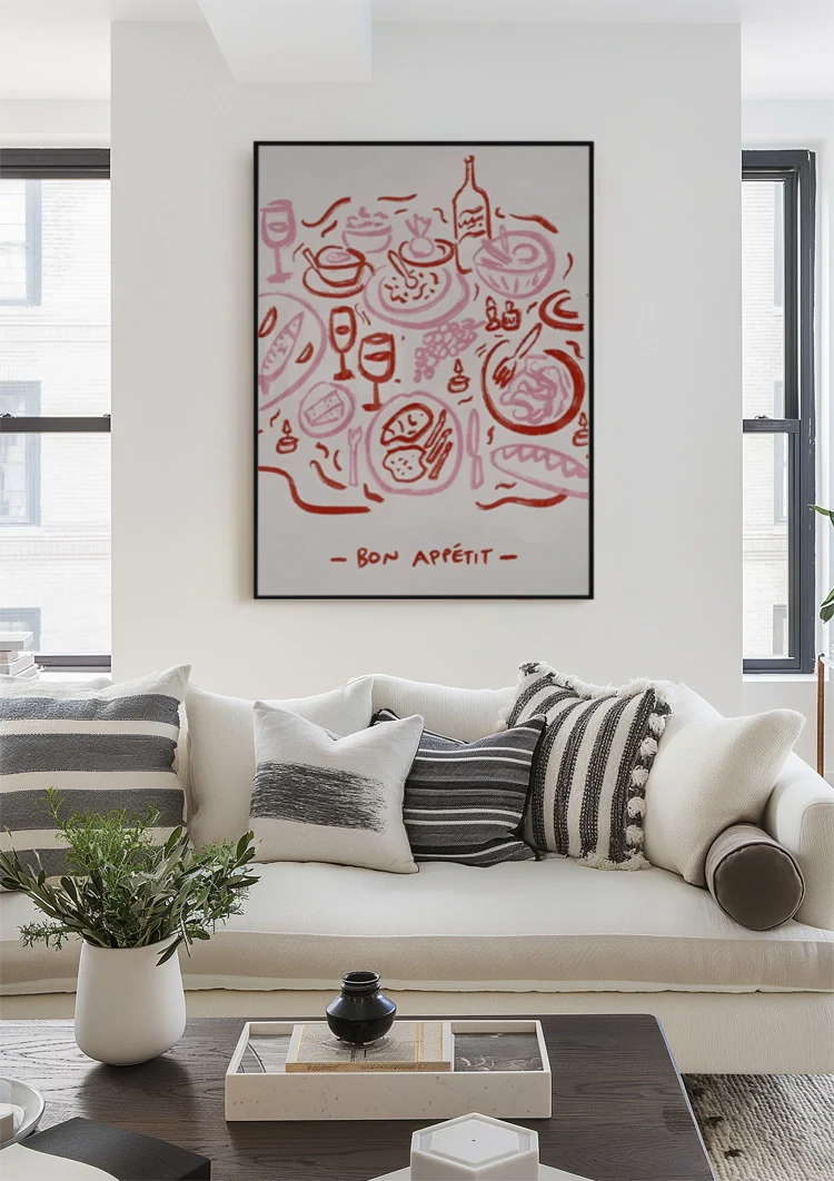 Bon Appétit Schilderij