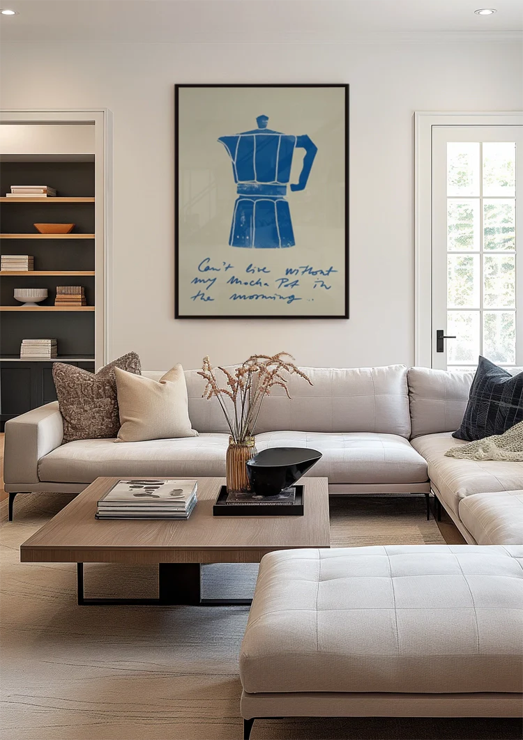 Can't Live Without My Moka Pot Schilderij