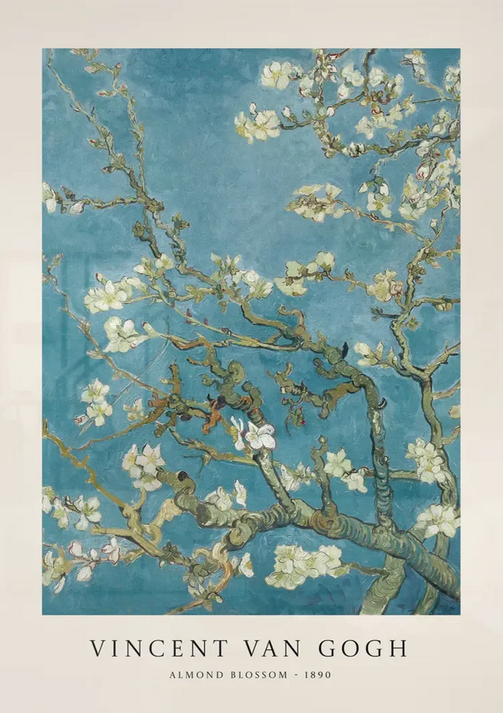 V. Van Gogh Bloeiende Amandelen Schilderij
