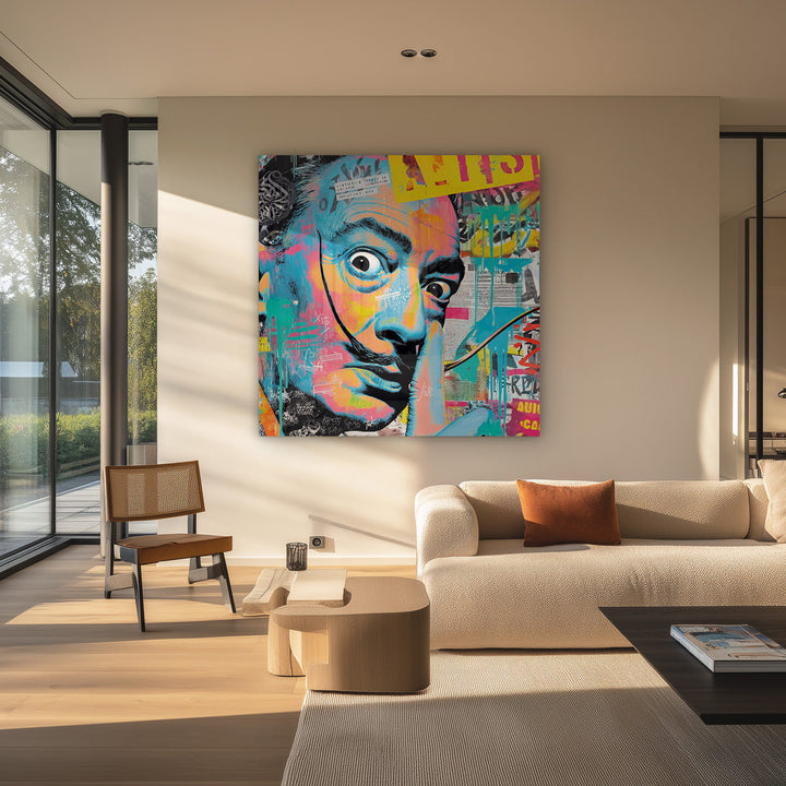 Salvador Dalí Pop Art Schilderij